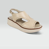 Donna - Sandalia De Piel Genuina Ultra Confort